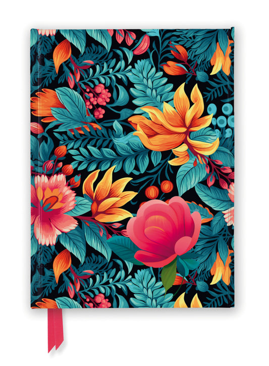 Premium Notizbuch DIN A5: Garten der Freuden (Flame Tree Publishing)