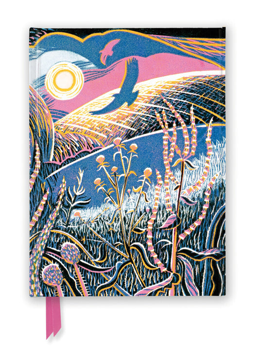 Premium Notizbuch DIN A5: Annie Soudain, Winter am Wegesrand (Flame Tree Publishing)