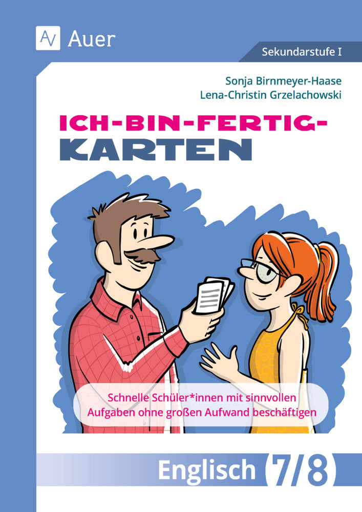 Ich-bin-fertig-Karten Englisch Klassen 7-8 (Sonja Birnmeyer-Haase)