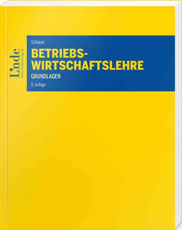 Betriebswirtschaftslehre (Reinbert Schauer)
