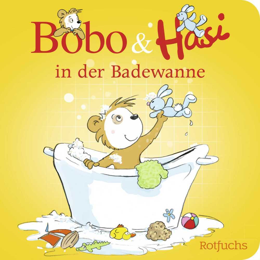 Bobo & Hasi in der Badewanne (Dorothée Böhlke)