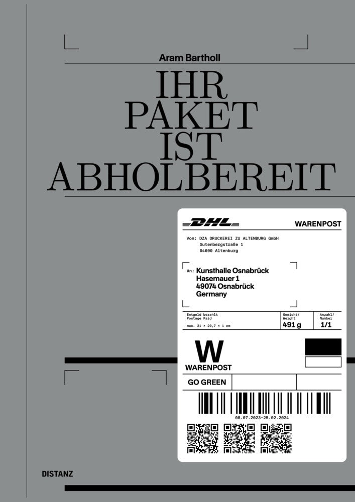 Ihr Paket ist abholbereit (Aram Bartholl)