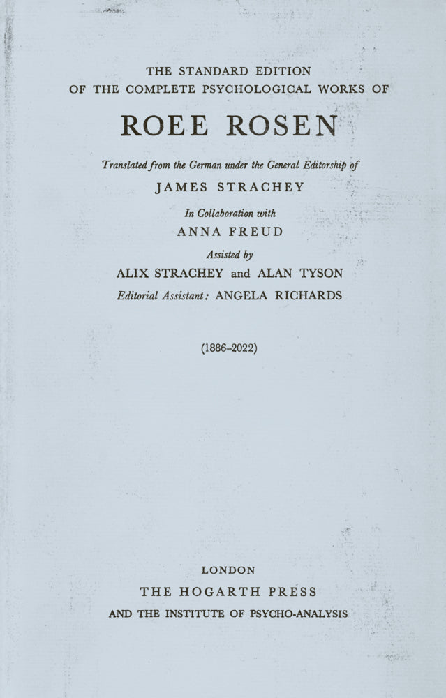 The Standard Edition (Roee Rosen)