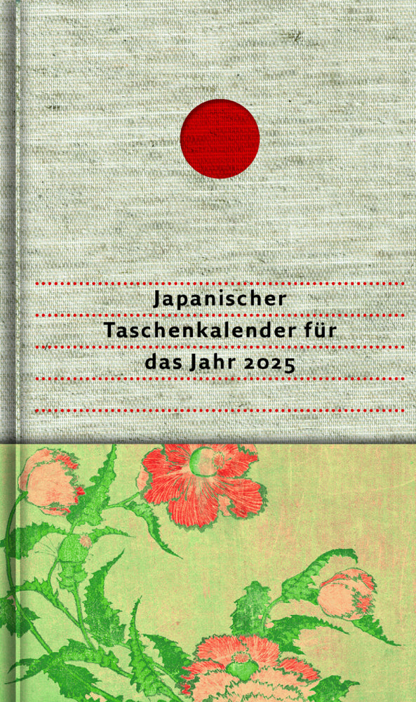 Japanischer Taschenkalender für das Jahr 2025 (Imma Matsuo Bashô)