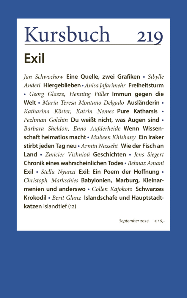 Kursbuch 219 (Armin Nassehi)