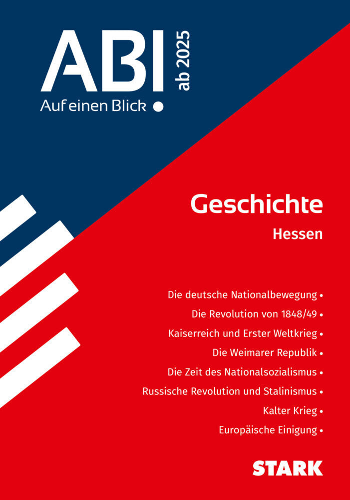 STARK Geschichte - Abi - Auf einen Blick! 2026 Hessen