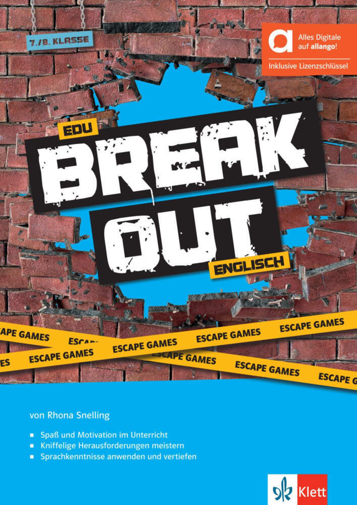 Edu Breakout Englisch - Hybride Ausgabe allango, m. 1 Beilage (Rhona Snelling)