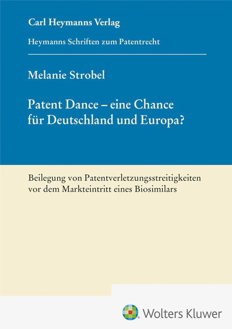 Patent Dance - eine Chance für Deutschland und Europa? (HSP 26) (Melanie Strobel)