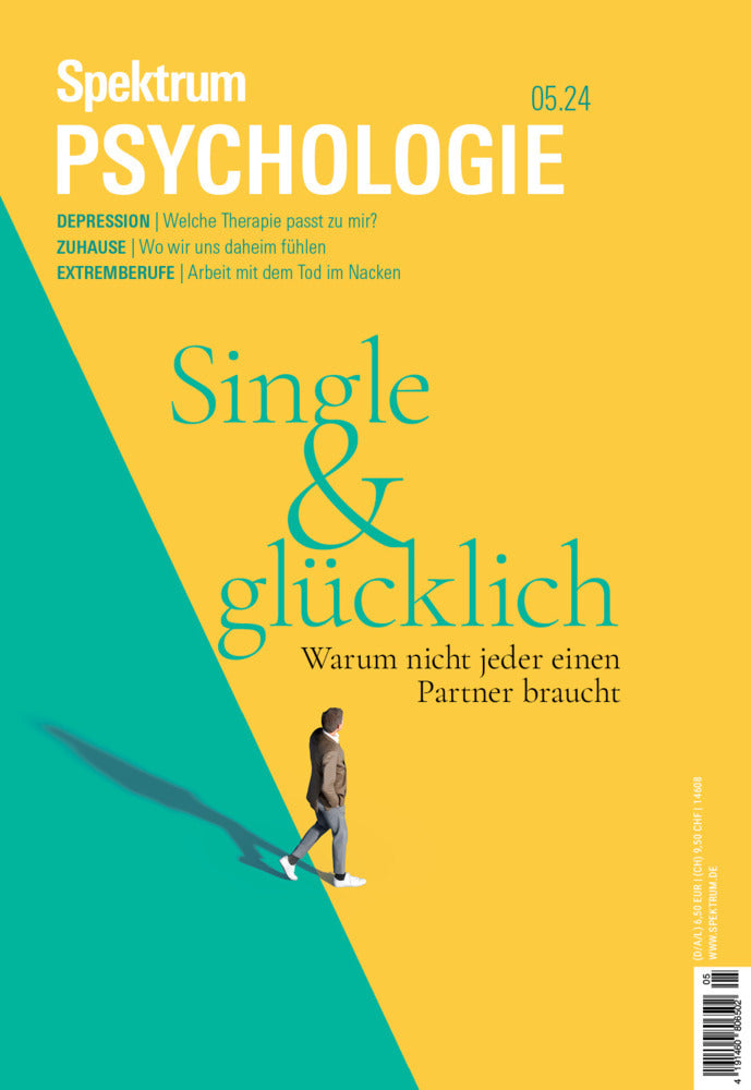 Spektrum Psychologie 5/2024 - Single und glücklich (Spektrum Der Wissenschaft)