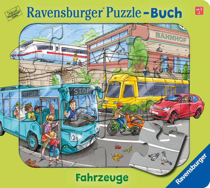 Ravensburger® Puzzle-Buch - Fahrzeuge (Steffi Korda)