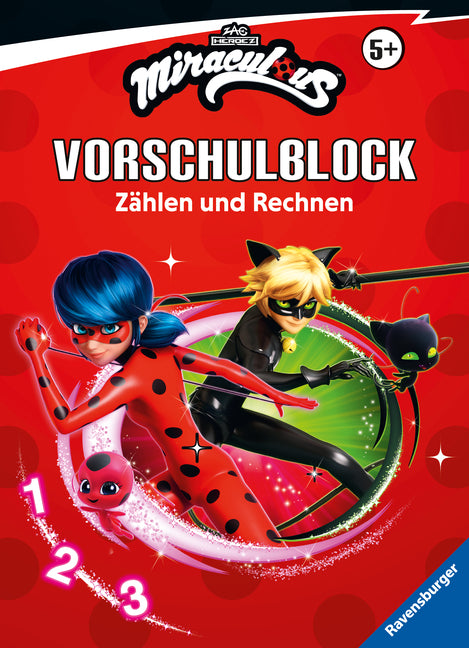 Miraculous - Mein Vorschulblock Zählen und Rechnen (Stefanie Hahn)