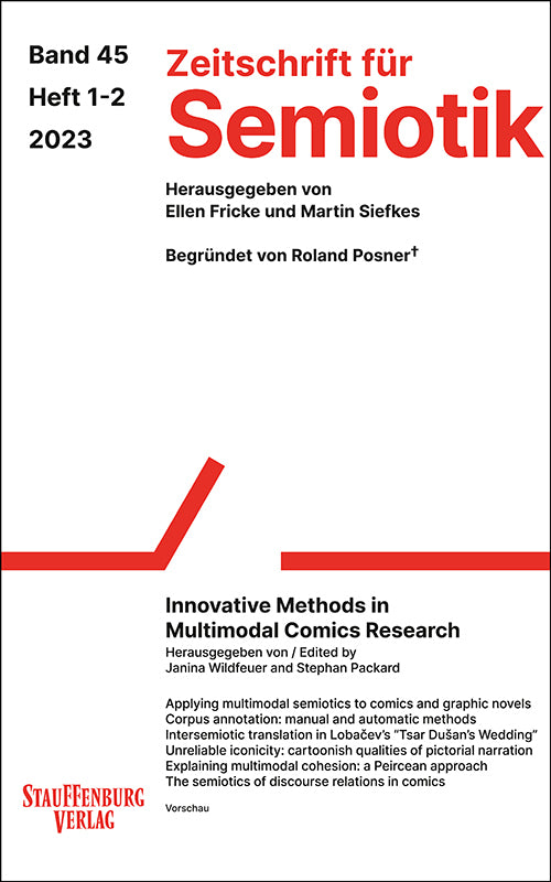 Zeitschrift für Semiotik / Innovative Methods in Multimodal Comics Research (Janina Wildfeuer)