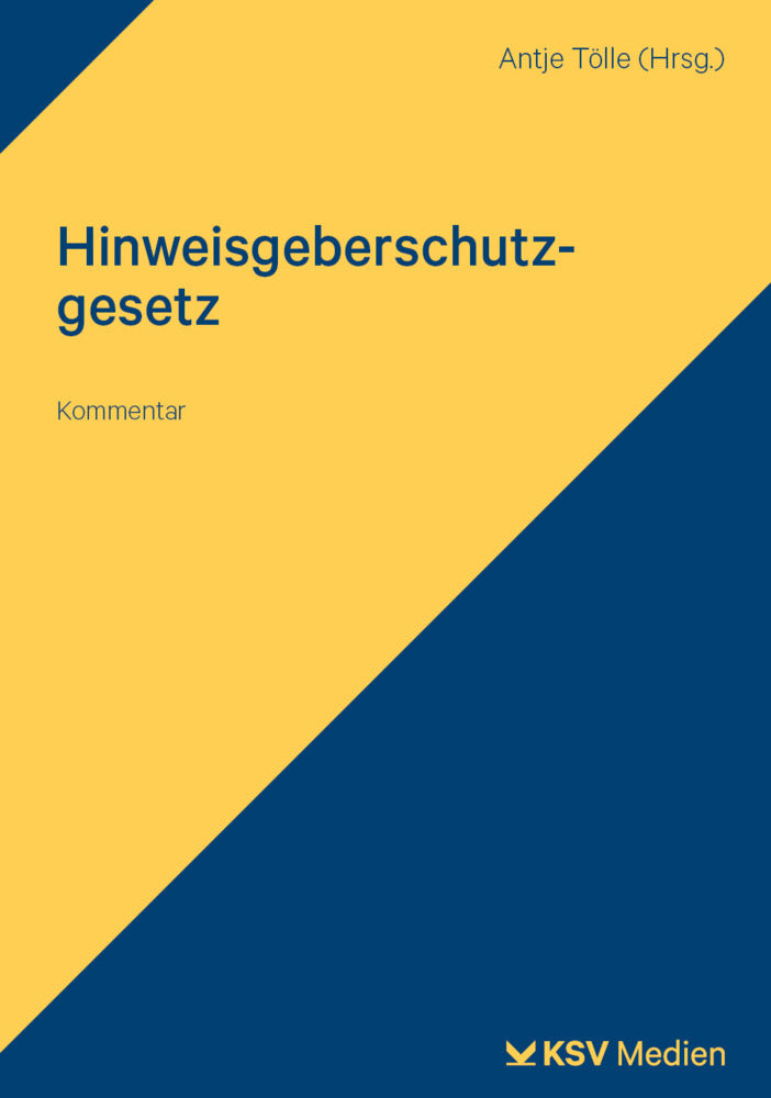 Hinweisgeberschutzgesetz (Antje Tölle)