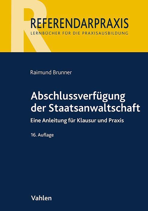 Abschlussverfügung der Staatsanwaltschaft (Raimund Brunner)