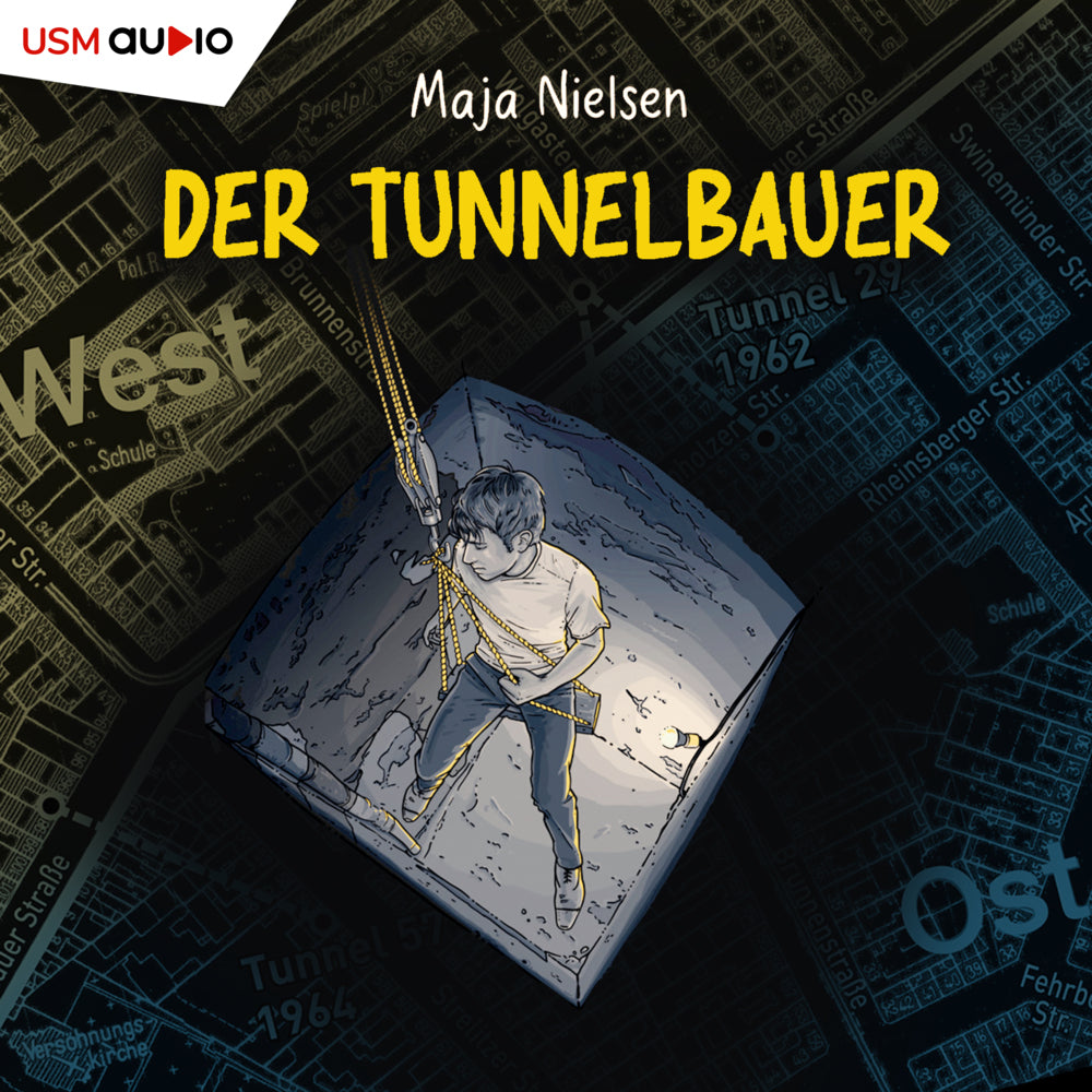 Der Tunnelbauer, 1 Audio-CD, 1 MP3 (Maja Nielsen)