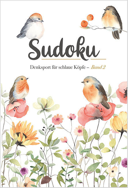 Sudoku - Blumenrätsel Vögel