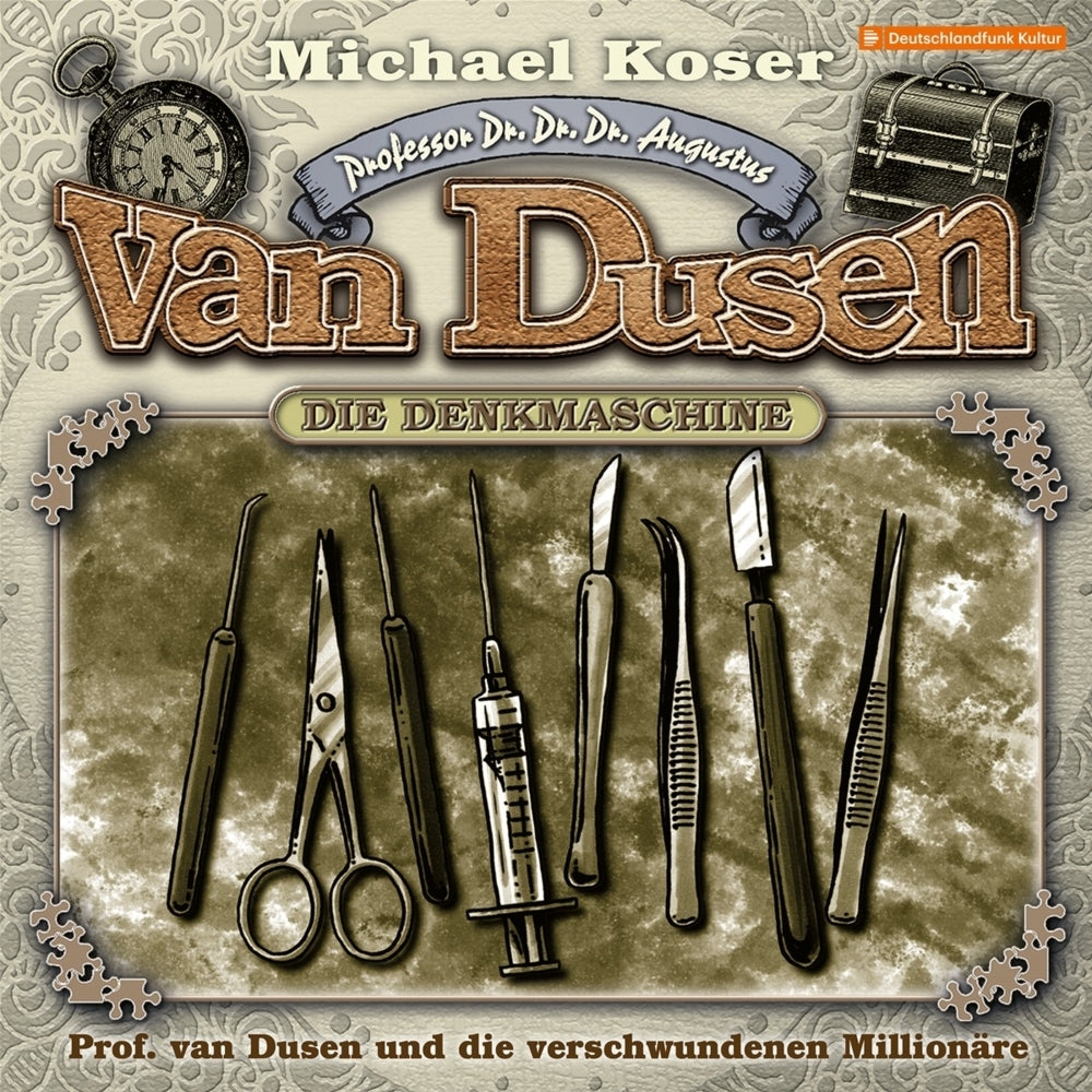 Professor van Dusen und die verschwundenen Million, 1 Audio-CD (Michael Koser)