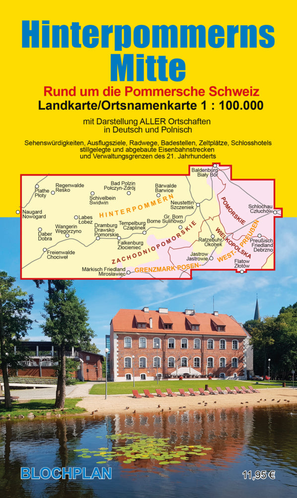 Landkarte Hinterpommerns Mitte (Dirk Bloch)