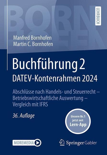 Buchführung 2 DATEV-Kontenrahmen 2024 (Manfred Bornhofen)