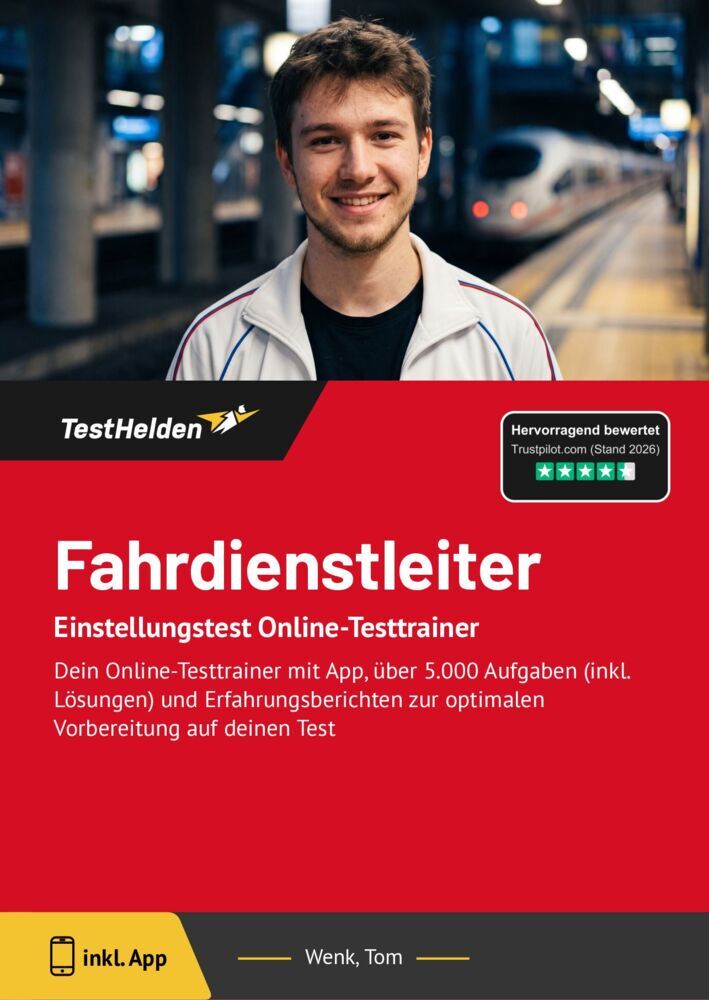 Fahrdienstleiter Österreichische Bundesbahn ÖBB Einstellungstest - Dein Online-Testtrainer mit App, über 5.000 Aufgaben (inkl. Lösungen) und Erfahrungsberichten zur optimalen Vorbereitung auf deinen Test (Tom Wenk)