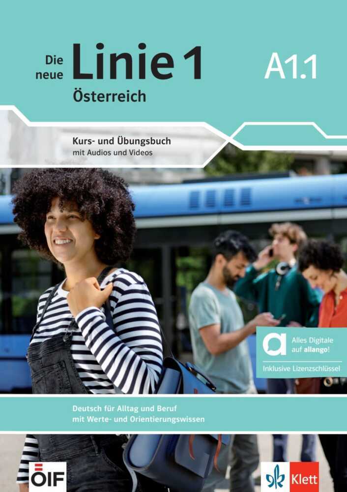 Die neue Linie 1 Österreich A1.1 - Hybride Ausgabe allango, m. 1 Beilage (Margit Doubek)