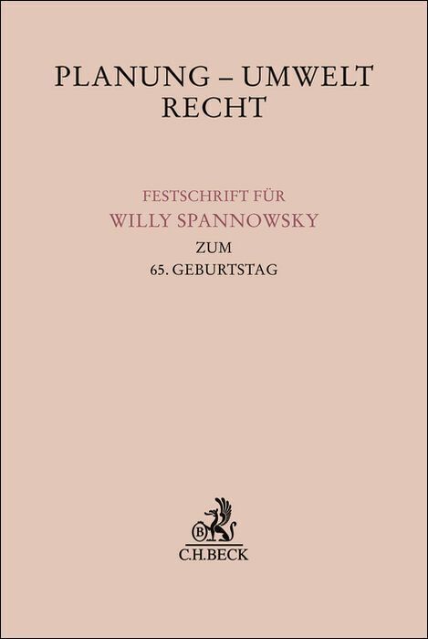 Planung - Umwelt - Recht (Christian Gohde)