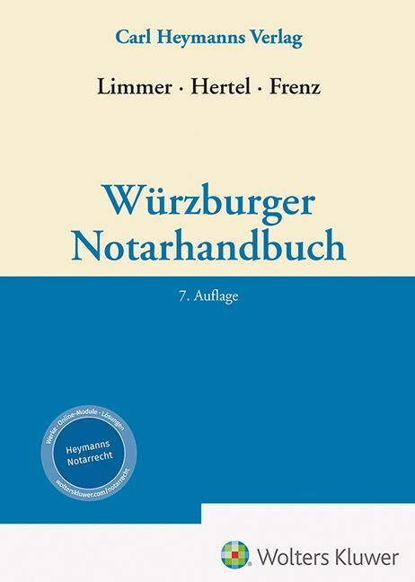 Würzburger Notarhandbuch (Norbert Frenz)