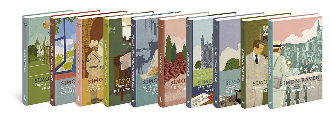 Almosen fürs Vergessen, 10 Teile (Simon Raven)