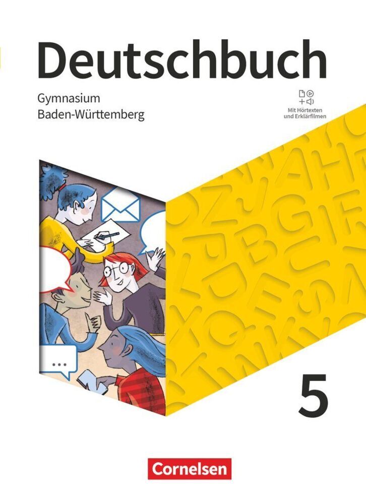 Deutschbuch Gymnasium - Baden-Württemberg - Ausgabe 2025 - 5. Schuljahr (Christine Eichenberg)