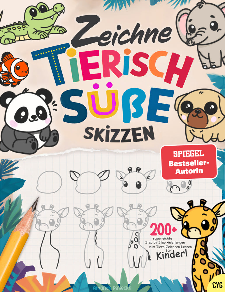Zeichne tierisch süße Skizzen (Amanda Piniecka)
