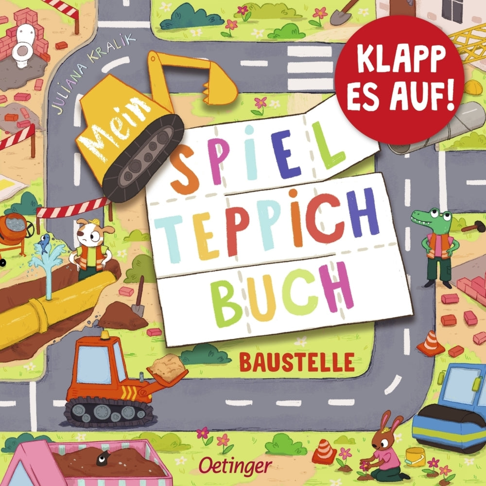 Mein Spielteppich-Buch. Baustelle (Juliana Kralik)