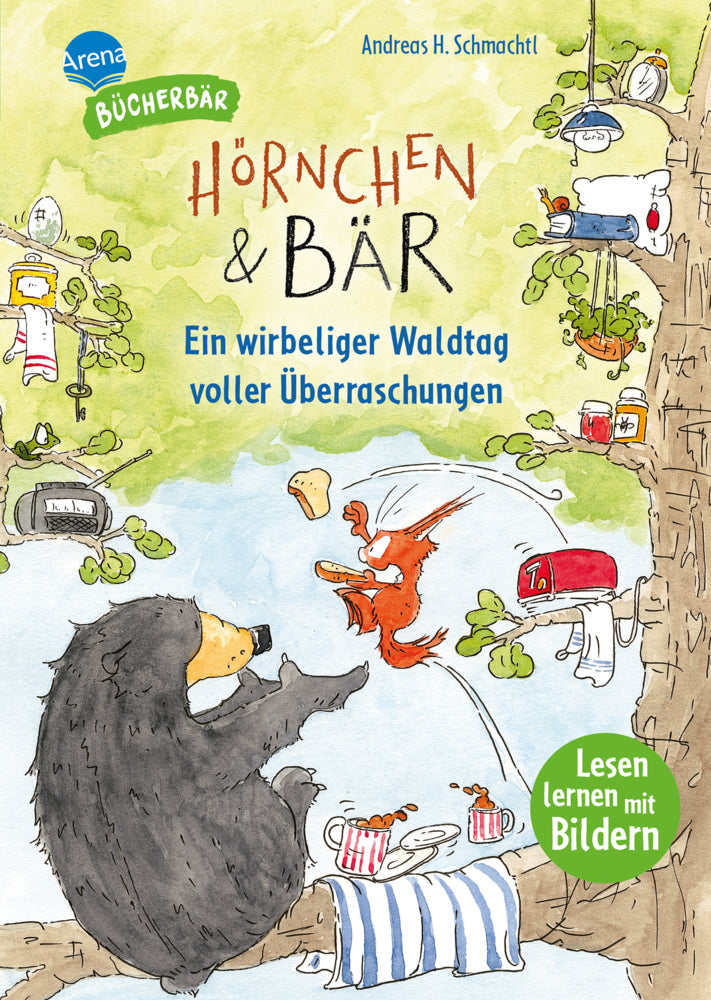 Hörnchen & Bär. Ein wirbeliger Waldtag voller Überraschungen (Andreas H. Schmachtl)