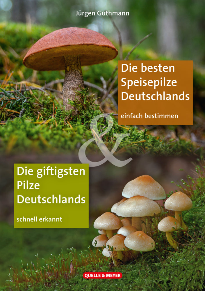 Die besten Speisepilze & Die giftigsten Pilze Deutschlands (Jürgen Guthmann)