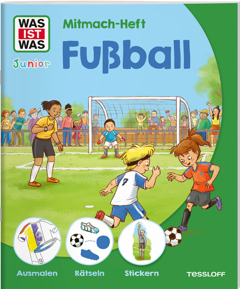 WAS IST WAS Junior Mitmach-Heft Fußball (Christina Braun)