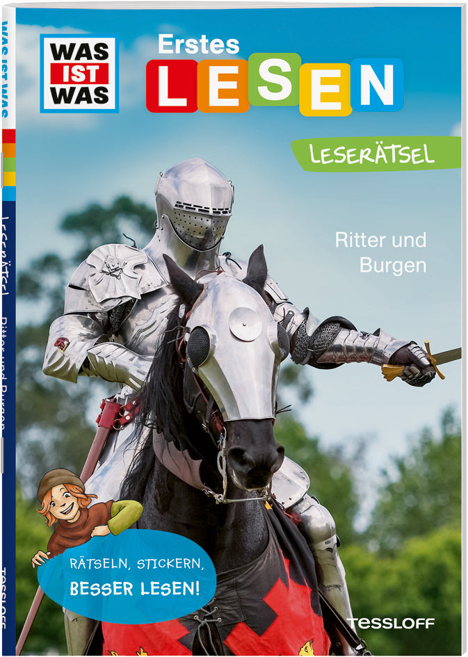 WAS IST WAS Erstes Lesen. Leserätsel Ritter und Burgen (Christina Braun)