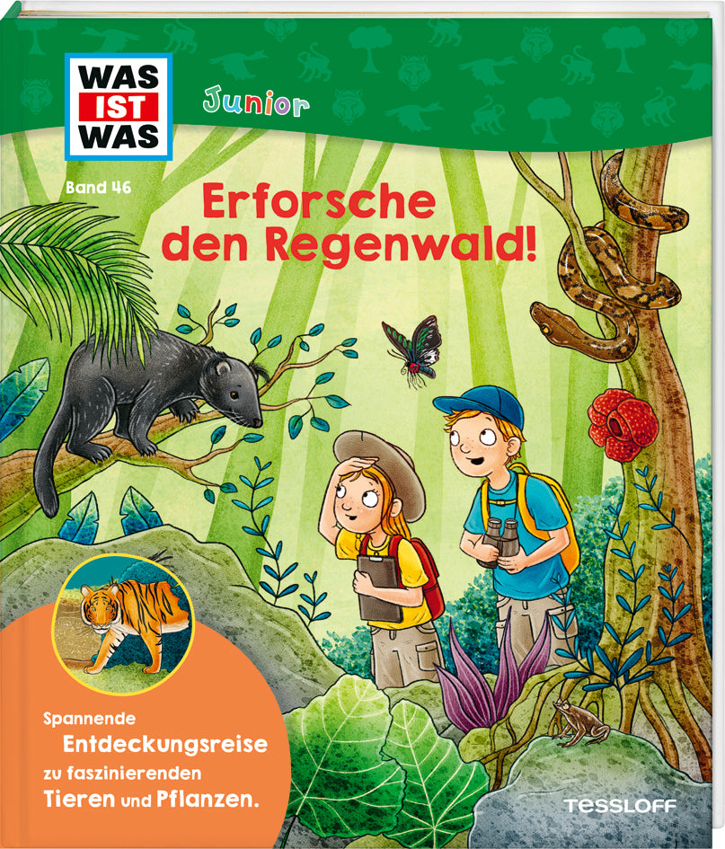 WAS IST WAS Junior Band 46 Erforsche den Regenwald! (Dr. Sabine Steghaus-Kovac)
