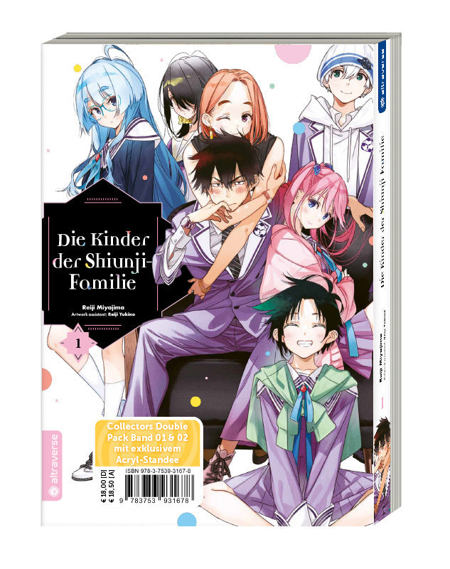 Die Kinder der Shiunji-Familie Collectors Double Pack Band 01 & 02, m. 1 Beilage (Reiji Miyajima)