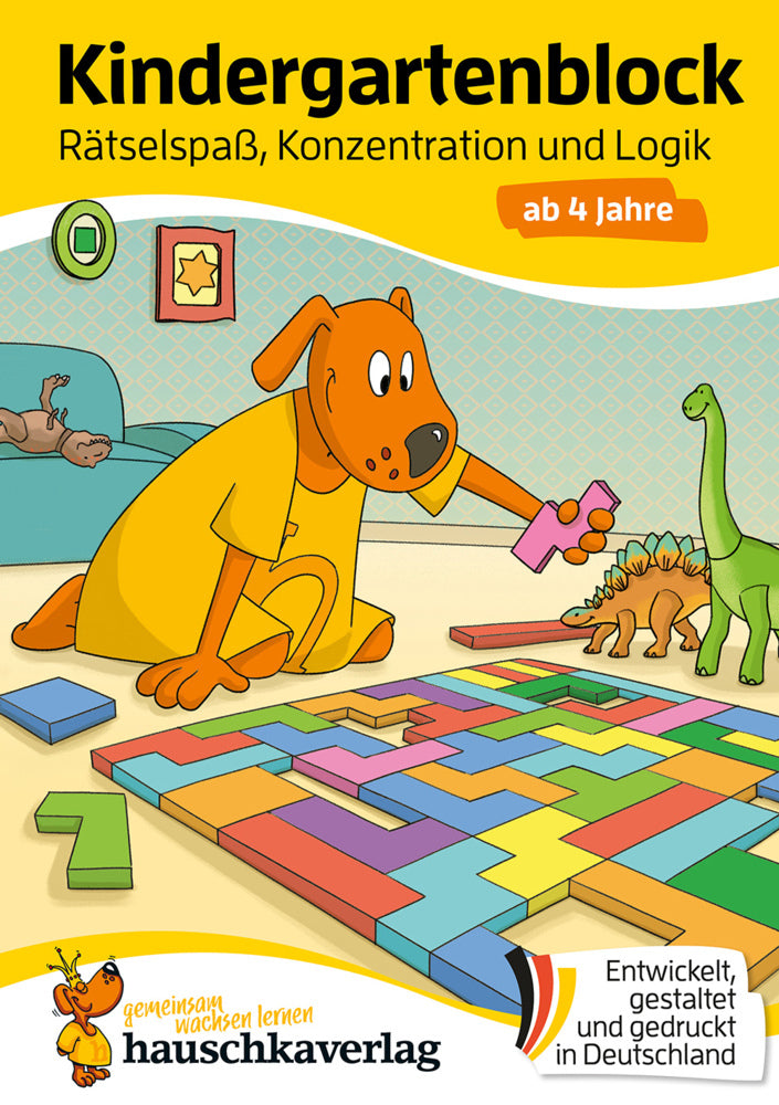 Kindergartenblock ab 4 Jahre - Rätsel-Spaß, Konzentration und Logik (Ulrike Maier)