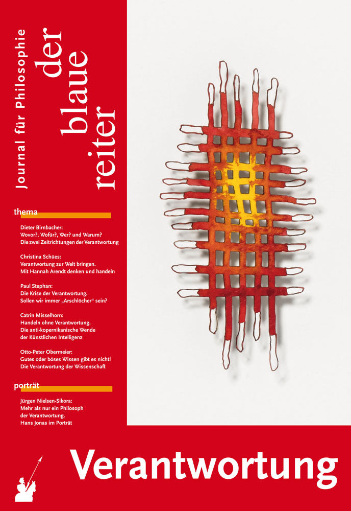 Der Blaue Reiter. Journal für Philosophie / Verantwortung (Dieter Birnbacher)