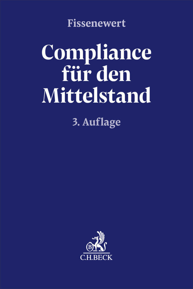 Compliance für den Mittelstand (Peter Fissenewert)