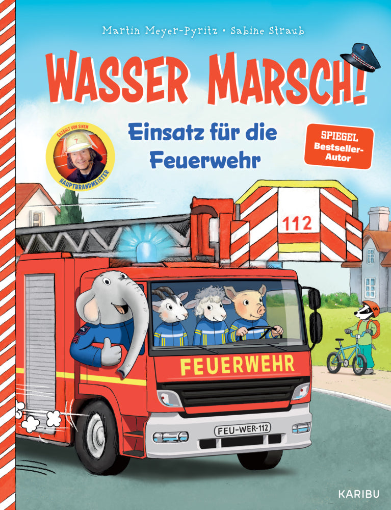 Wasser marsch! Einsatz für die Feuerwehr (Martin Meyer-Pyritz)