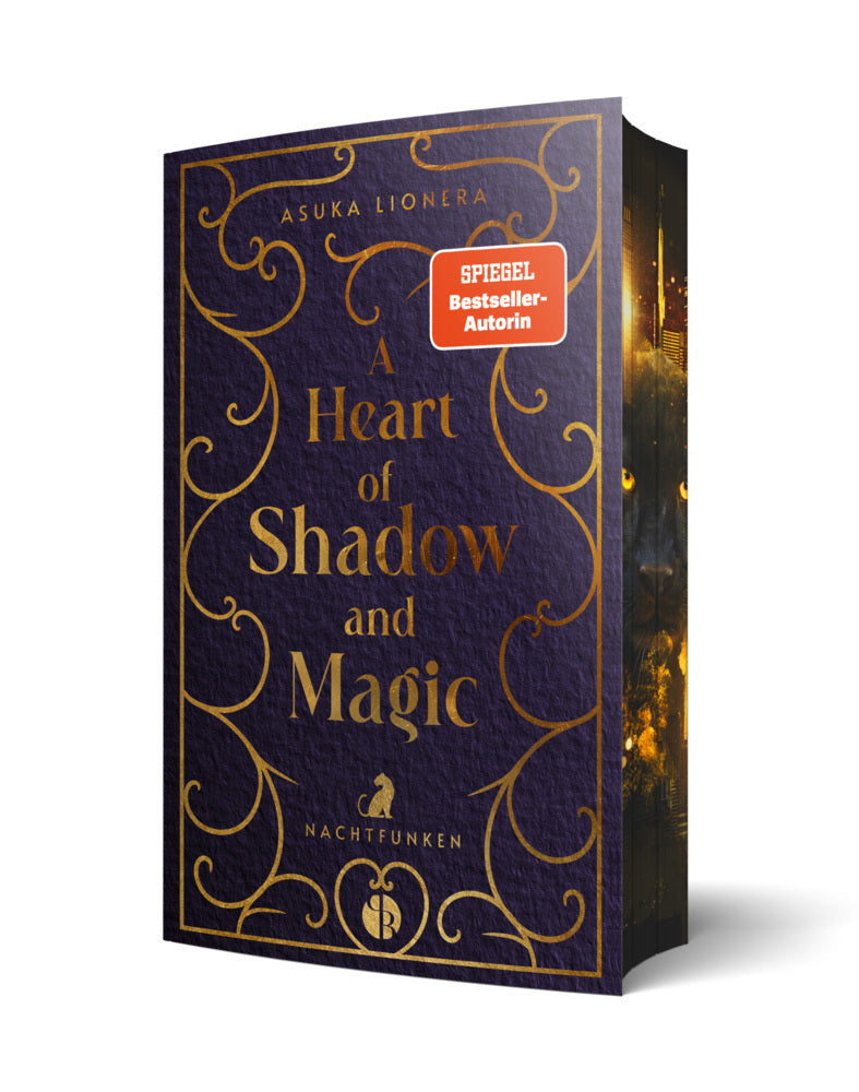 A Heart of Shadow and Magic: Nachtfunken | Mit wunderschönem Farbschnitt (Asuka Lionera)