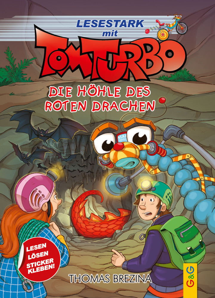 Tom Turbo - Lesestark - Die Höhle des roten Drachen (Thomas Brezina)
