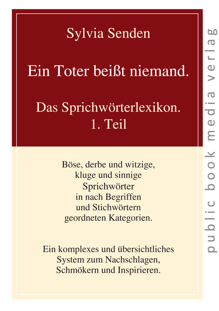 Eint Toter beißt niemand (Sylvia Senden)