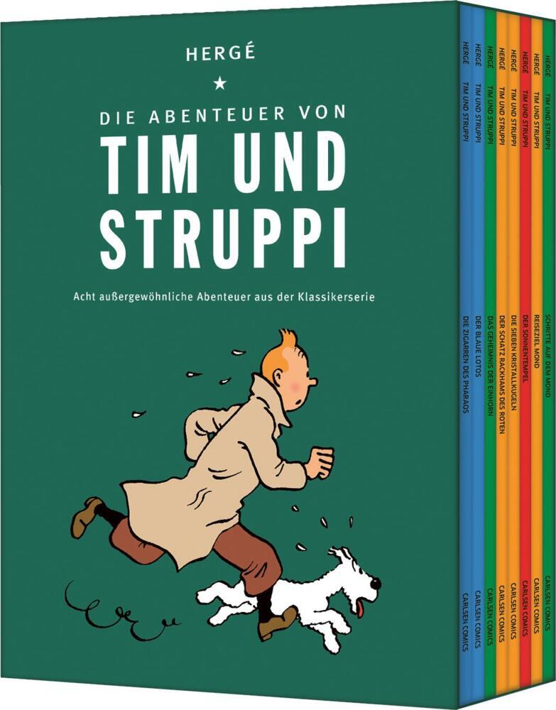 Tim und Struppi: Die Abenteuer von Tim und Struppi, 8 Teile (Hergé)