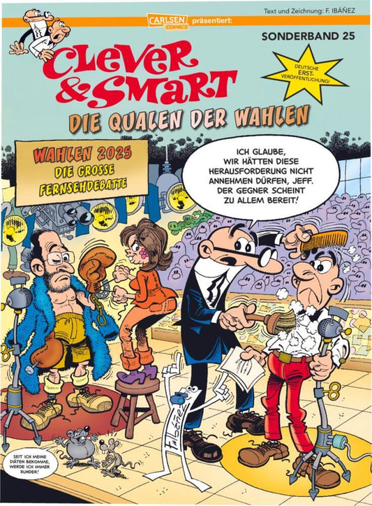 Clever und Smart Sonderband 25: Die Qualen der Wahlen (Francisco Ibáñez)