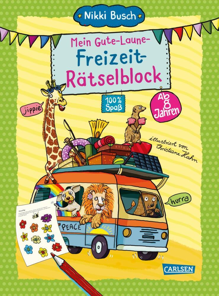 Rätselspaß Grundschule: Mein Gute-Laune-Freizeit-Rätselblock (Nikki Busch)