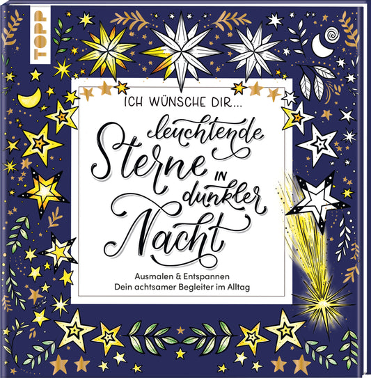 Ich wünsche dir ... leuchtende Sterne in dunkler Nacht (Frechverlag)