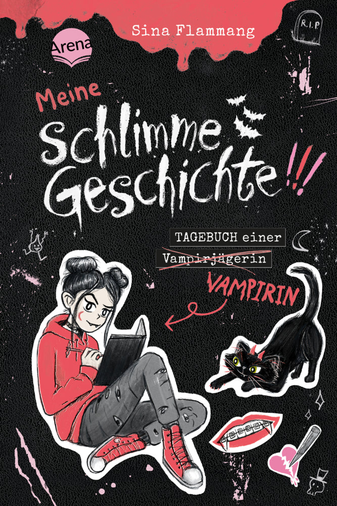 Meine schlimme Geschichte!!! Tagebuch einer Vampirin (Sina Flammang)