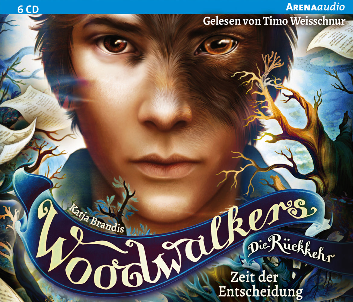 Woodwalkers - Die Rückkehr (Staffel 2, Band 6). Zeit der Entscheidung, 6 Audio-CD, 6 MP3 (Katja Brandis)